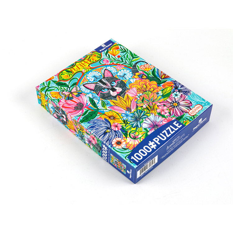 Puzzle 1000 PZ Fiore Gatto