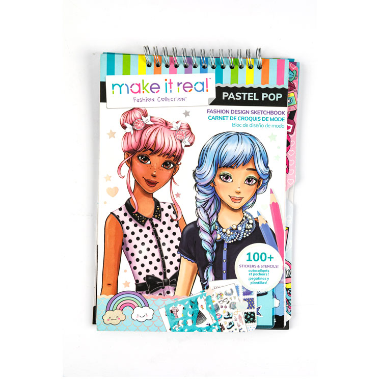 Sketch Book-Top libro a spirale Piccola ragazza